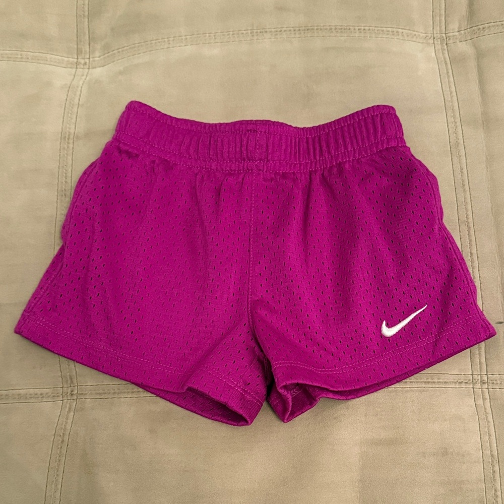 Nike Magenta Mesh Shorts Girls Size 2/3